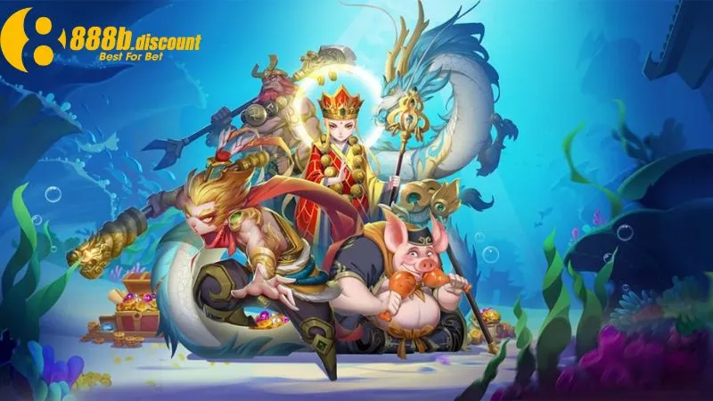 Thế giới sinh vật biển đa dạng khi chơi bắn cá 888B